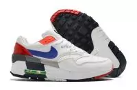 nike air max 87 2022 homme femme rainbow white